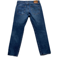 Levis 501 ST Slim Navy Blue Jeans (W 34)
