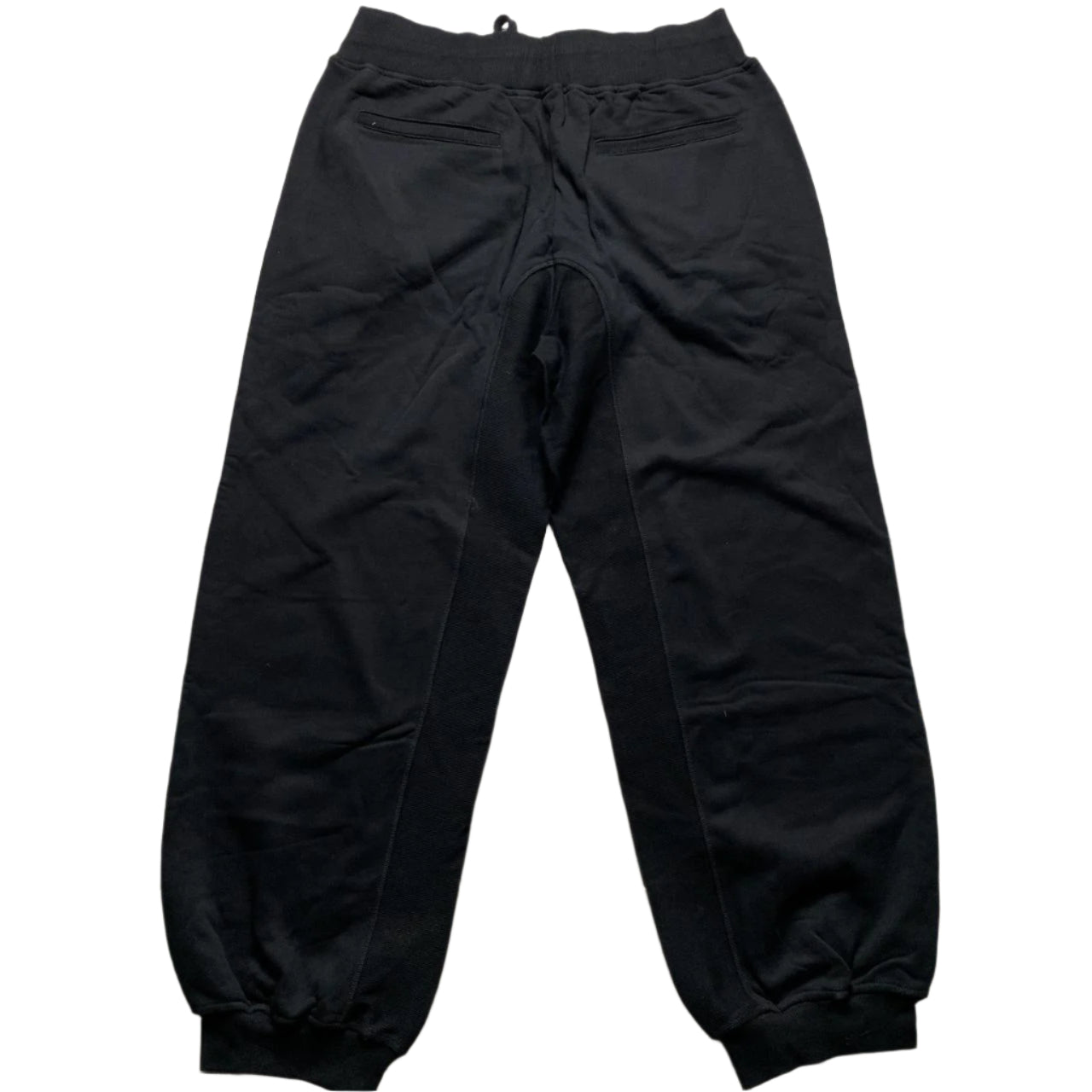 Minus Two Black on Black Baggy Joggers (XL)