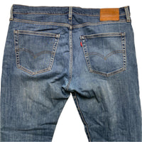 Levis 502 Blue Distressed Jeans (36W)