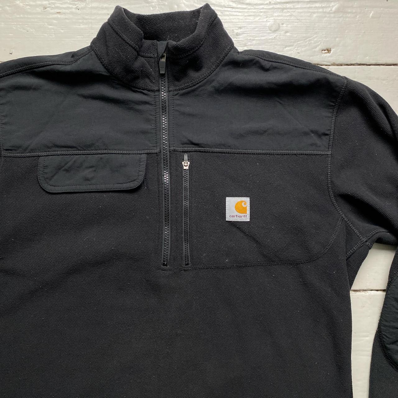 Carhartt Quarter Zip Black Jumper