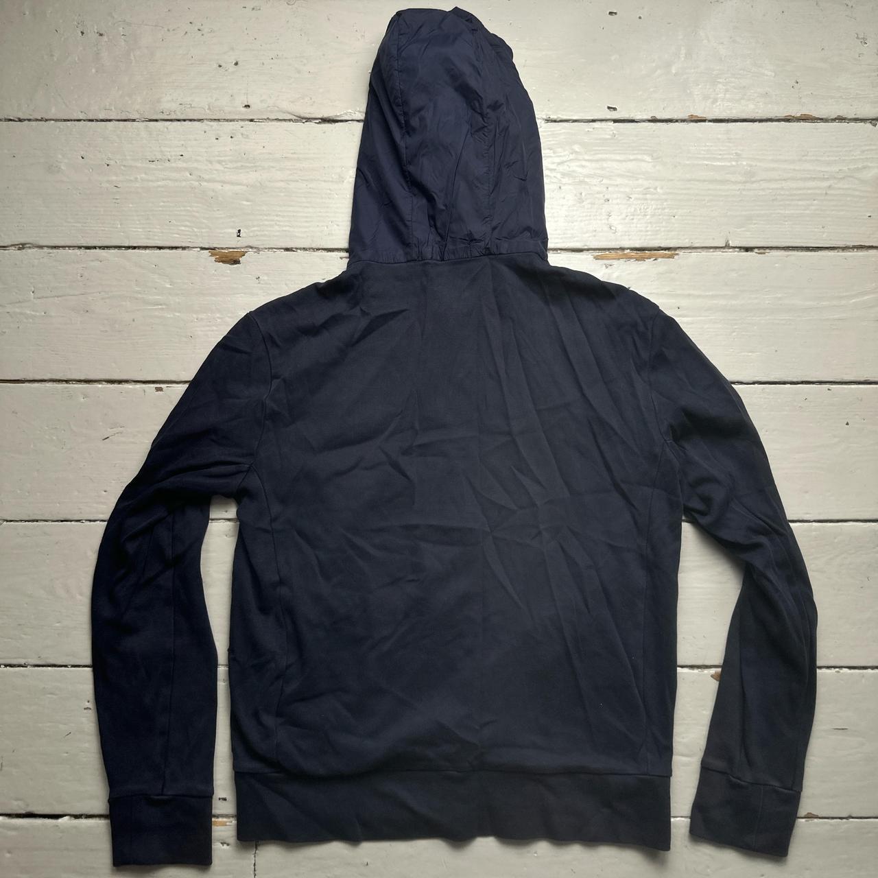 Polo Ralph Lauren Navy and White Pony Shell Hood Hoodie