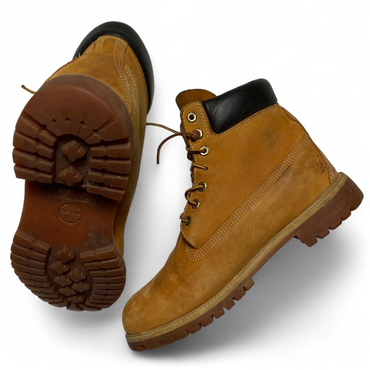 Timberland Nubuck Wheat Brown High Boots (UK 11.5)