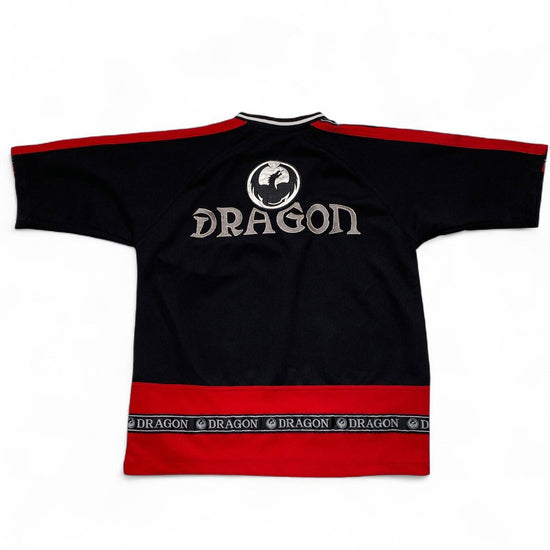 Dragon Skateboards 90’s y2k Black Red and White Jersey (S)