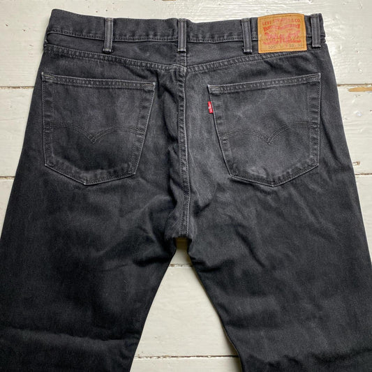 Levis 505 Black Baggy Jeans