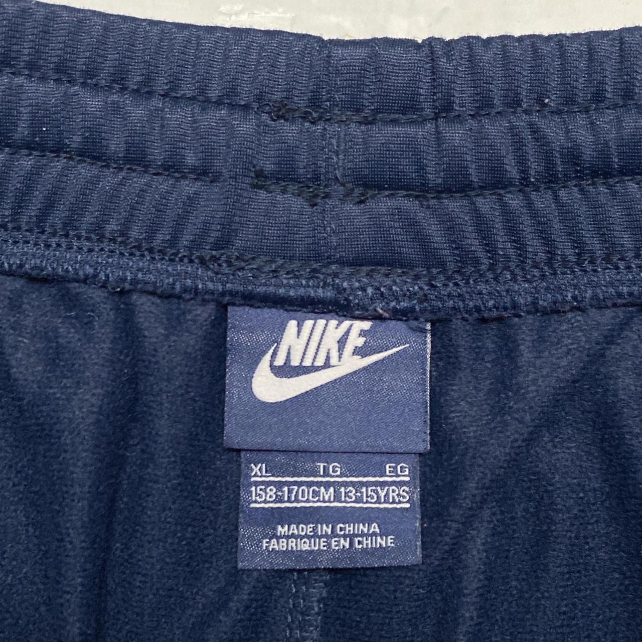 Nike Navy and Red Vintage y2k Trackpant Bottoms Womens (S)