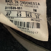 Nike Air Rift Black Leather Non Tabi Split Toe (UK 5.5)