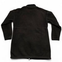 The North Face Black Womens Long Fleece Zip Jumper (L)