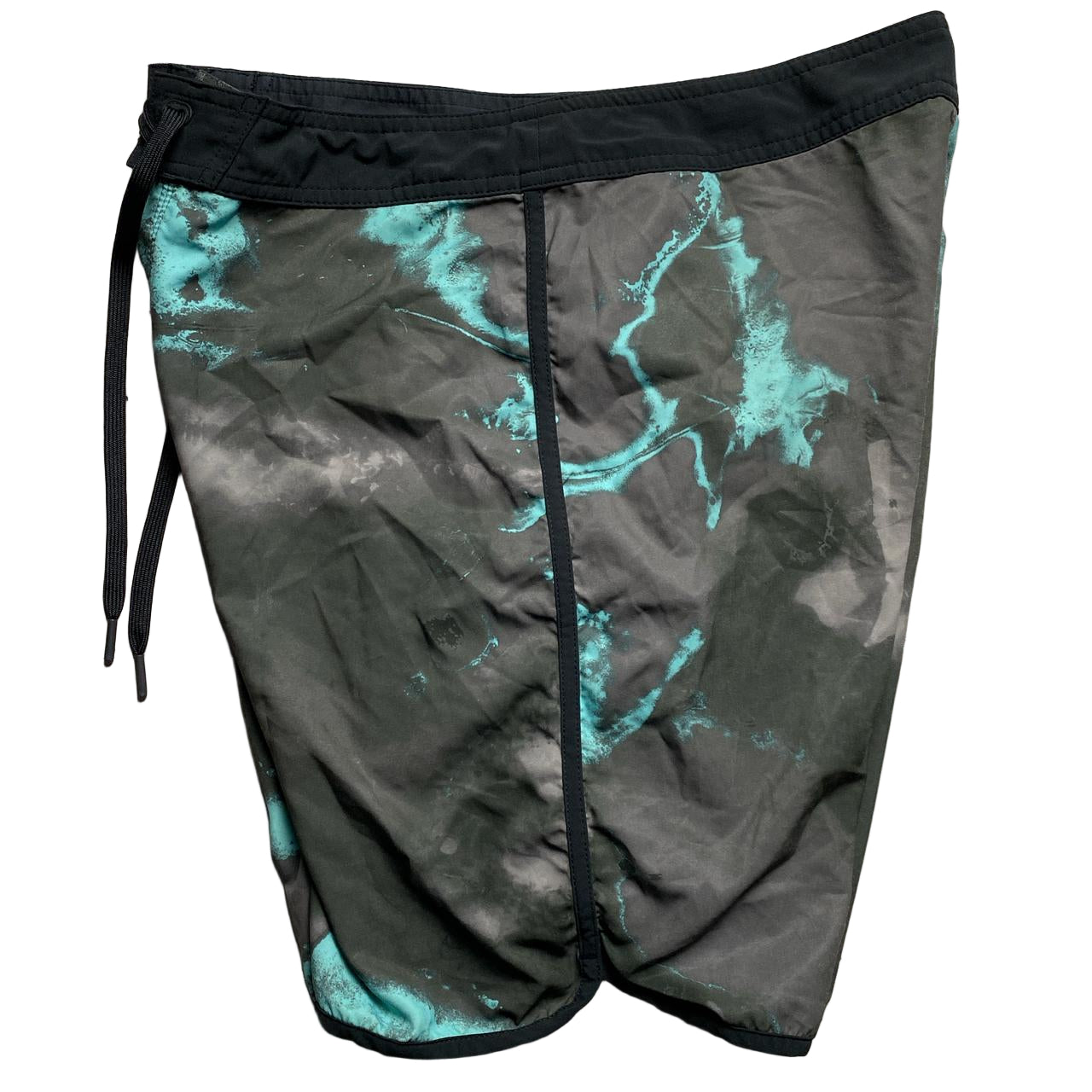 Nike Khaki Green Blue and Black Running Shorts (M)