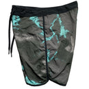 Nike Khaki Green Blue and Black Running Shorts (M)