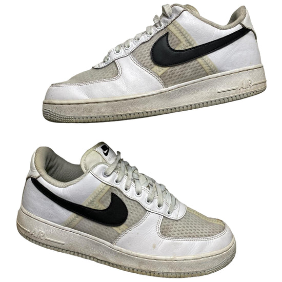 Nike Air Force 1 White and Black (UK 10)