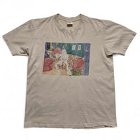 Supreme Bedroom Art Gun T Shirt Cream White (M)