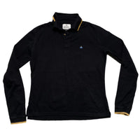 Vivienne Westwood Black and Yellow Long Sleeve Polo Shirt (L)