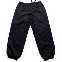 Minus Two Black and Light Blue Baggy Joggers (XL)