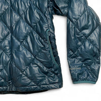 Montbell Womens Green Puffer Lightweight Coat (XS)