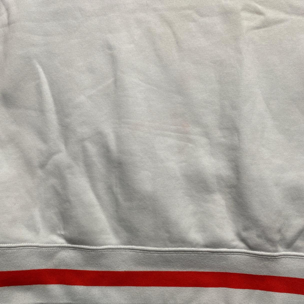 Nike Air Swoosh White Black and Red Jumper (XL)