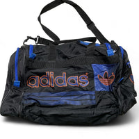 Adidas Originals Duffle Bag Black Blue and Orange