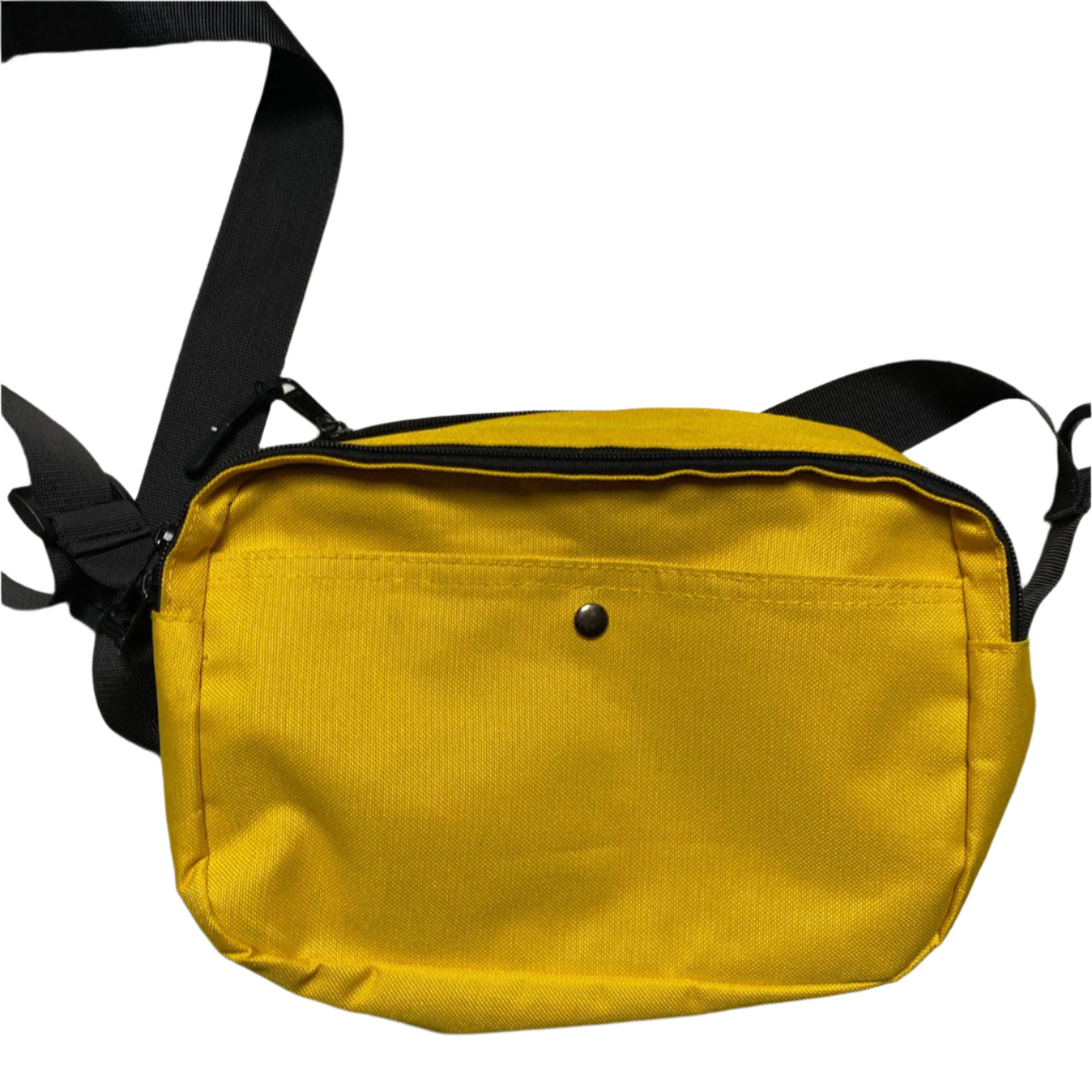 Places Plus Faces Yellow and White Pouch Messenger Bag