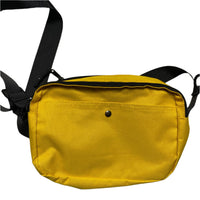 Places Plus Faces Yellow and White Pouch Messenger Bag