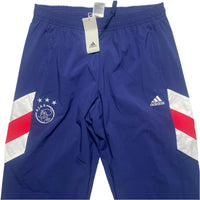 Adidas Ajax Navy Red and White Shell Trackpant Bottoms (M)