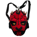 Star Wars Darth Maul 90’s Big Backpack Head Black and Red Bag