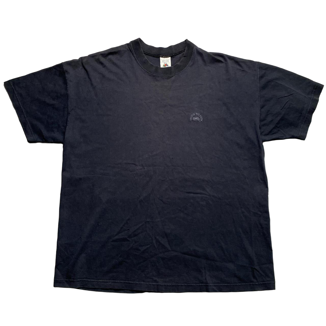 Fruit of the Loom Vintage 90’s Black T Shirt  (XL)