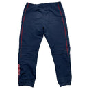 Reebok Navy Red and White Vintage y2k Baggy Trackpant Shell Bottoms (S)