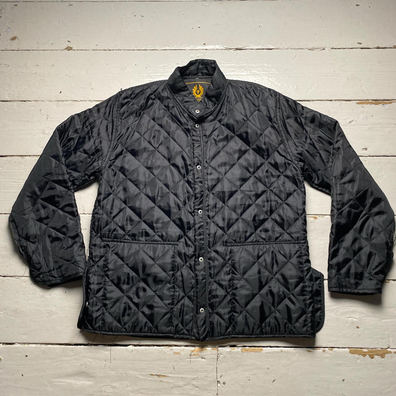 Belstaff Vintage Reversible Quilted Inner Jacket Layer Black