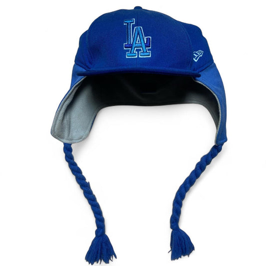 LA Dodgers Vintage Dog Ear Dappy Tassle Fitted Cap