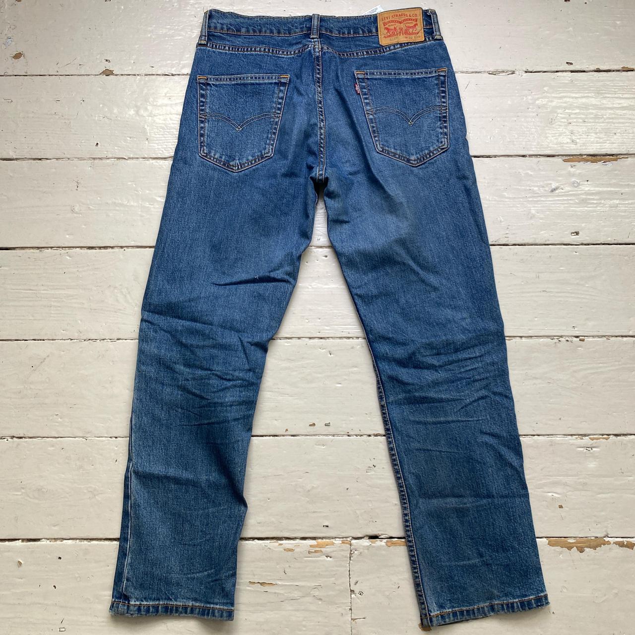 Levis 514 Blue Baggy Jeans