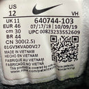 Nike Air Max 98 White Green and Blue trainers (UK 11)