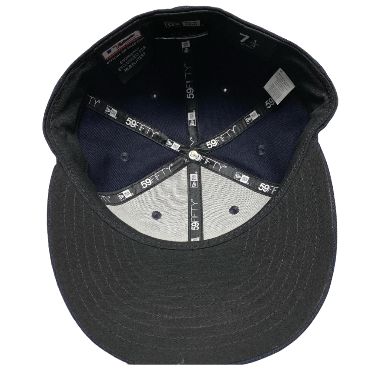 New York Yankees Navy and White Fitted Cap