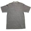 Burberry Vintage Burberrys Grey and White Polo Shirt (L)
