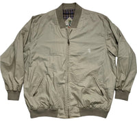 The Scotch House Vintage Cream Harrington Bomber Jacket (XL)