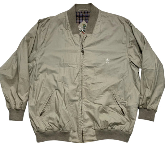 The Scotch House Vintage Cream Harrington Bomber Jacket (XL)