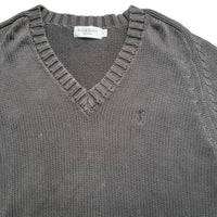 Yves Saint Laurent YSL Grey Cable Knit Jumper (M)