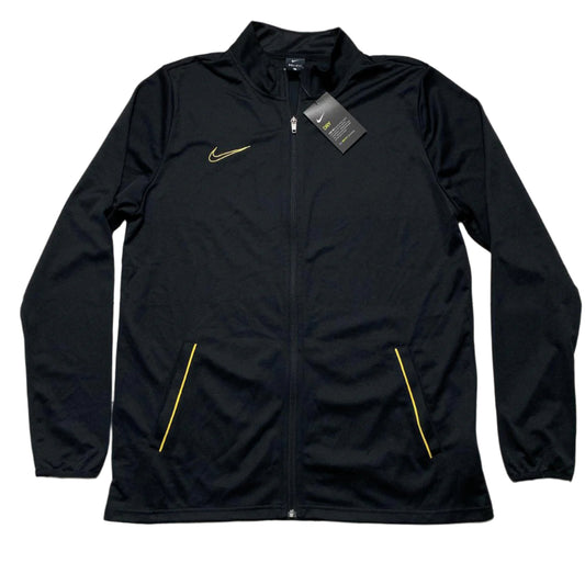 Nike Black and Gold Dri Fit Football Training Jacket (XL)