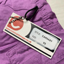 Criminal Damage Purple Pink Cargo Combat Baggy Trousers (XS)