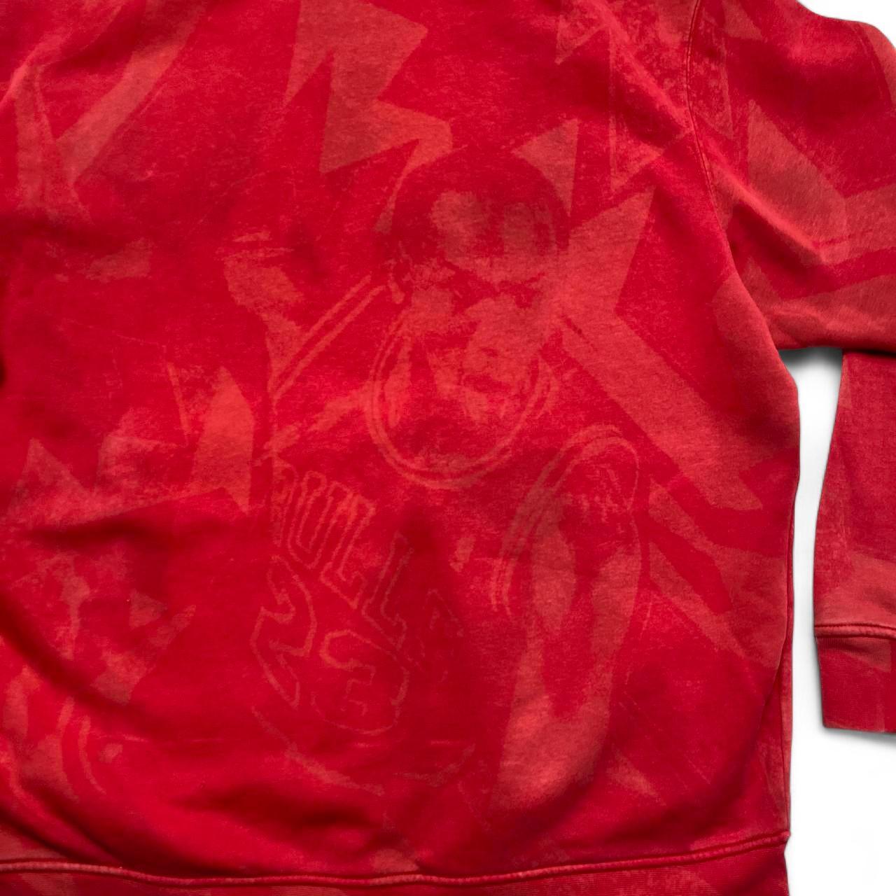 Jordan 23 Red and White Hoodie (L)