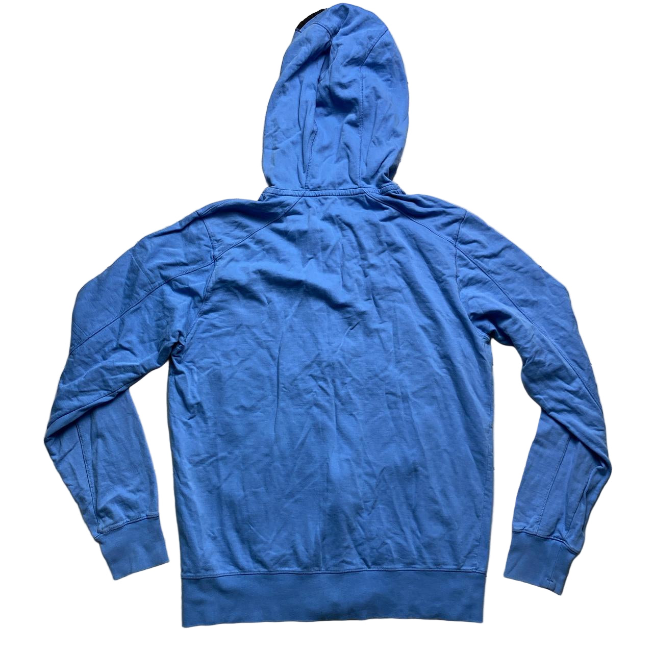 CP Company Light Blue Arm Goggle Hoodie (L)