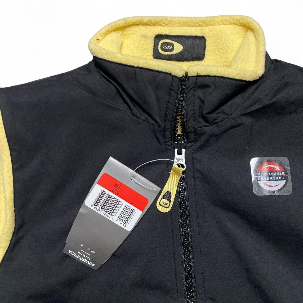 Nike y2k Vintage Reversivle Fleece and Nylon Gilet (S)