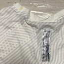 Nike White Grey and Blue Swoosh T Shirt (2XL)