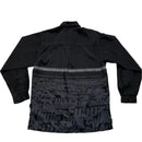 FUBU Vintage 90’s Black Grey and White Long Sleeve Shirt (M)