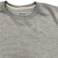 Carhartt Vintage 90’s Grey and White Jumper (XL)