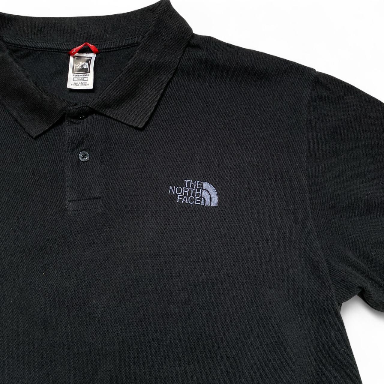 The North Face Black Short Sleeve Polo Shirt (XL)