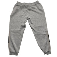 Adidas Grey and Black Baggy Joggers (2XL)