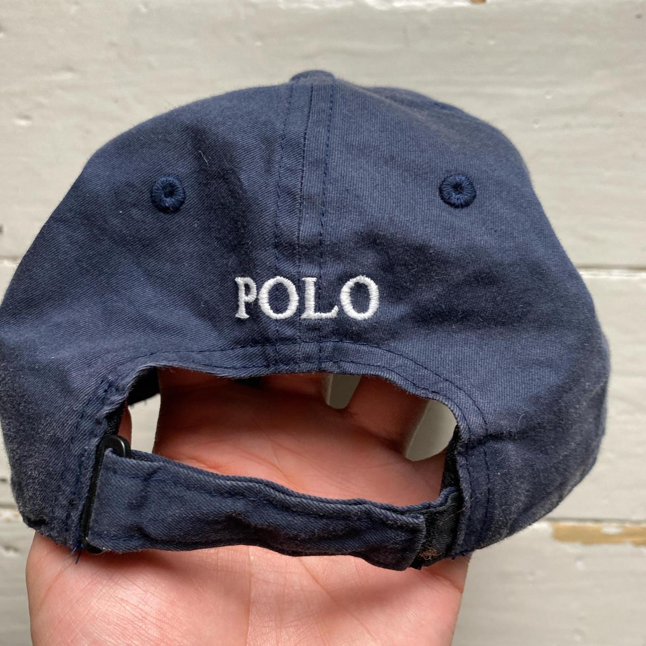 Polo Ralph Lauren Navy and White Cap