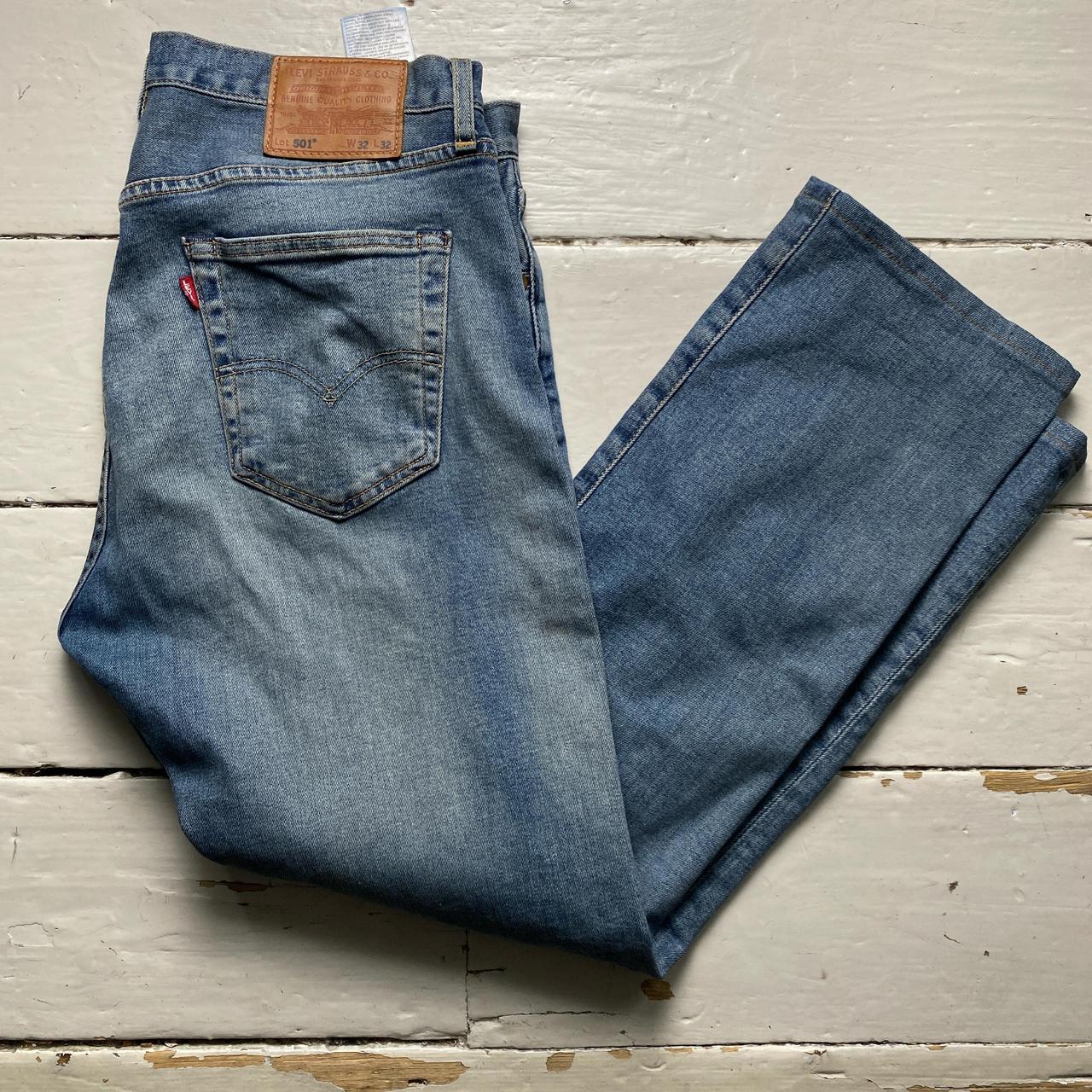 Levis 501 Light Blue Jeans