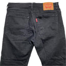 Levis 502 Hi Ball Black Jeans (36W)
