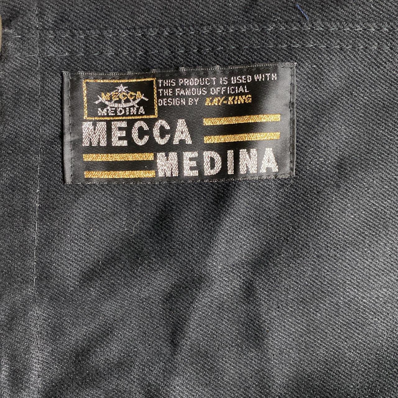 Mecca Medina Vintage 90’s Baggy Black and Gold Jort Jean Shorts (XL)