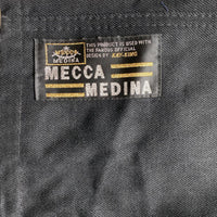 Mecca Medina Vintage 90’s Baggy Black and Gold Jort Jean Shorts (XL)